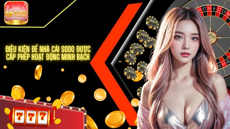 Điều kiện để nhà cái SODO được cấp phép hoạt động minh bạch
